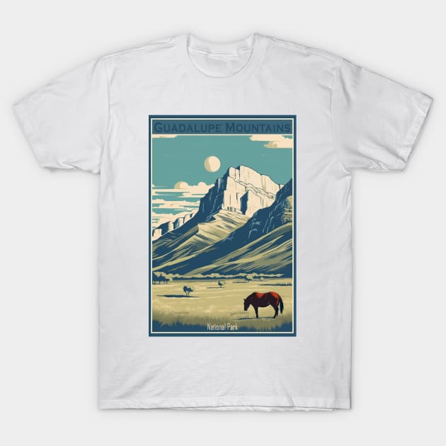 Guadalupe Mountains National Park T-Shirt by GreenMary Design